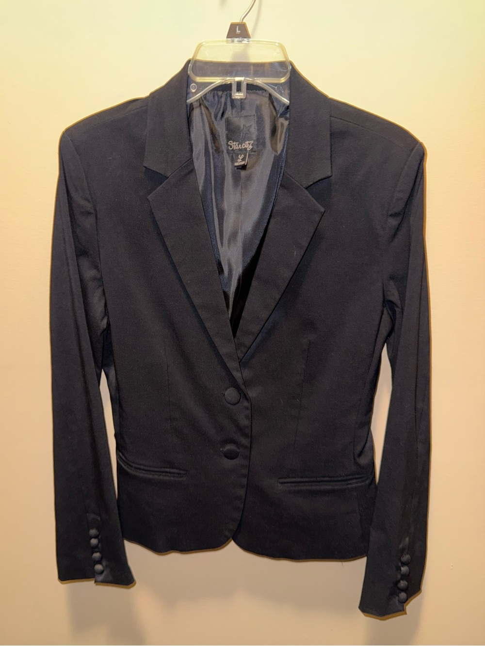 Star City Black Women's Tailored Blazer